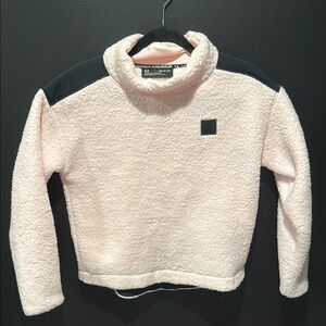 Women’s S. Under Armour Light Pink Sherpa Fleece Pullover